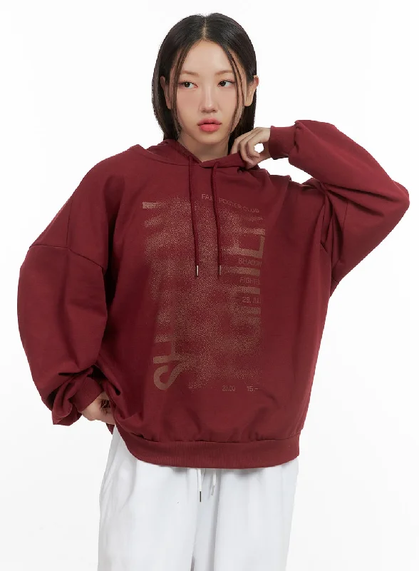 Oversized Cotton Hoodie CS404