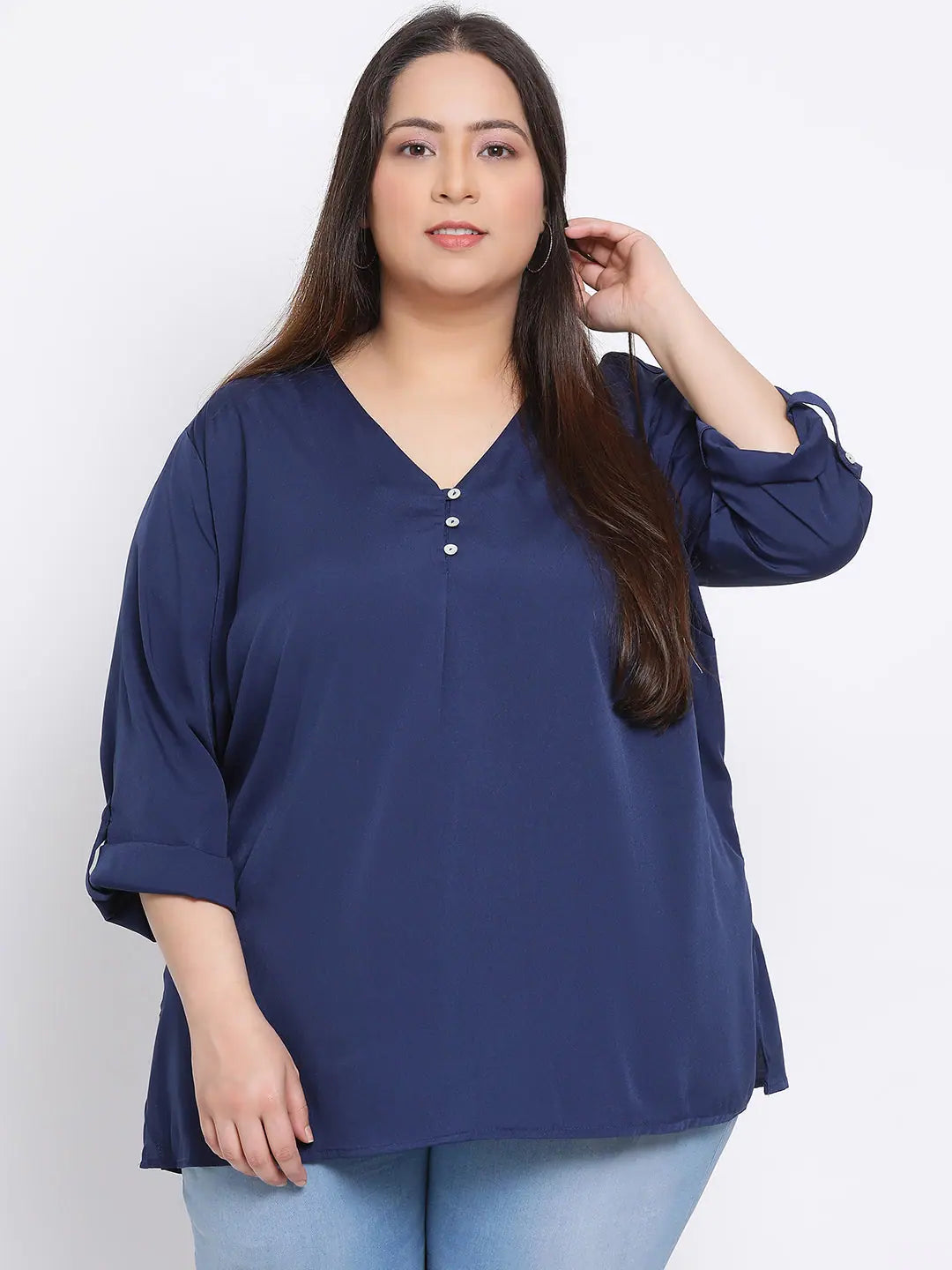 Peacock Agent Plus Size Women Top