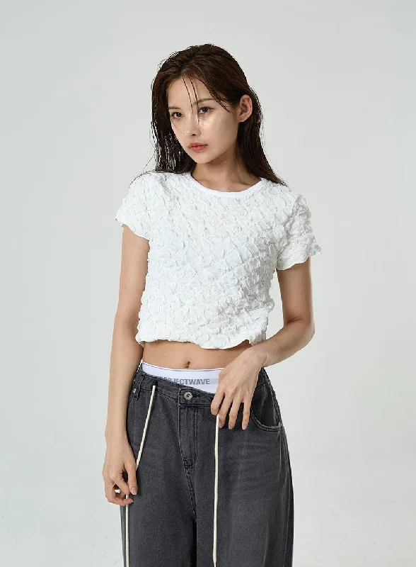 Cloudy Open Back Crop Top CU7