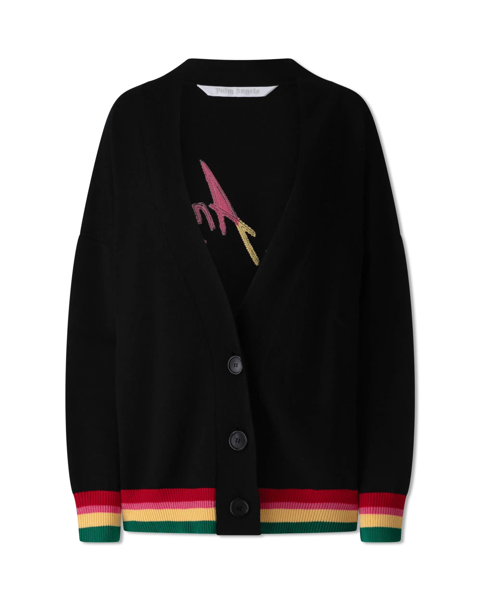 Oversized Miami Logo Cardigan