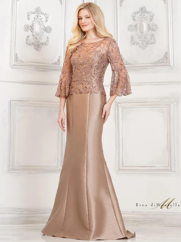 Rina di Montella RD2939 Long Formal Mother of the Bride Dress