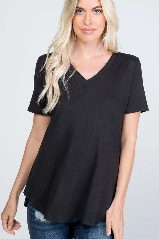 The Eleanor - Women's Plus Size Top in Black