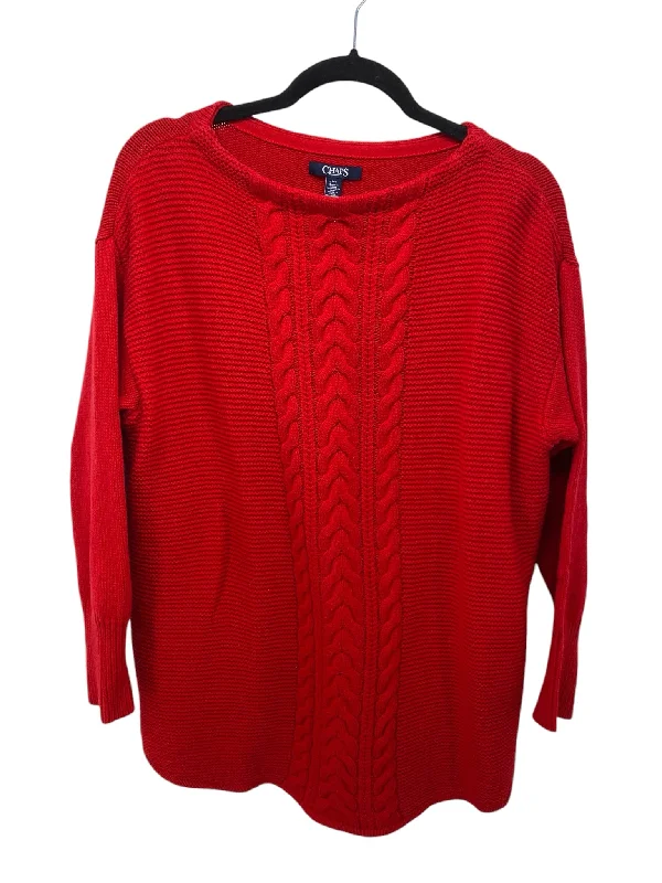 Chaps Misses Size Large Red Sweater