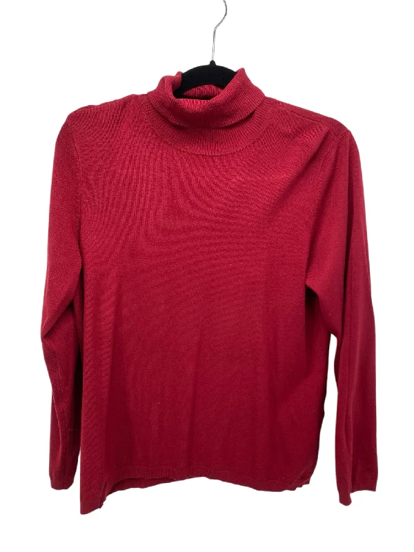 Chico's Misses Size Chico's 2 (12) Burgundy Sweater