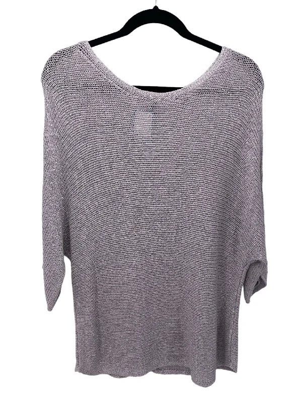 Eileen Fisher Misses Size Large Grey Sweater