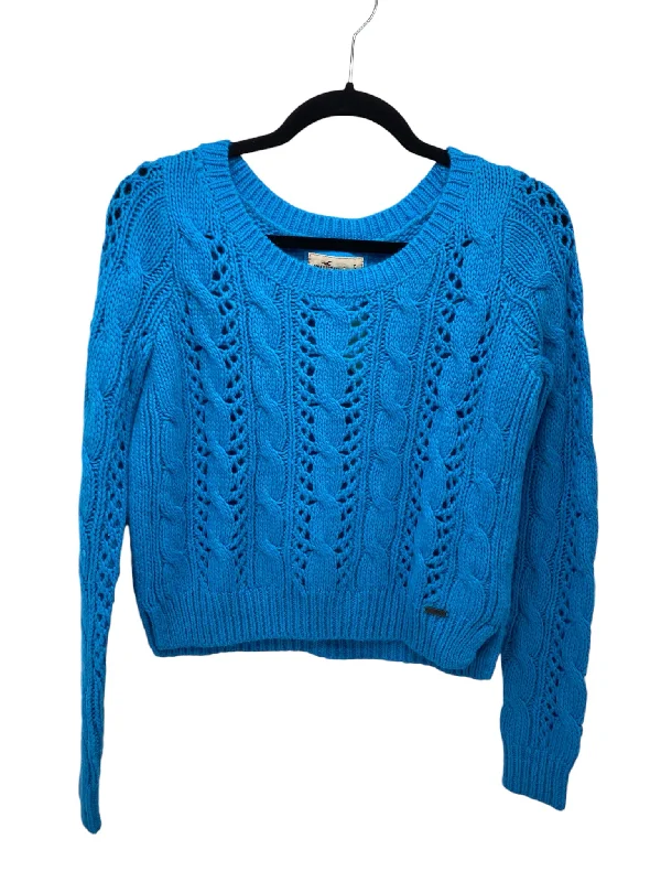 Hollister Misses Size Small Aqua Sweater