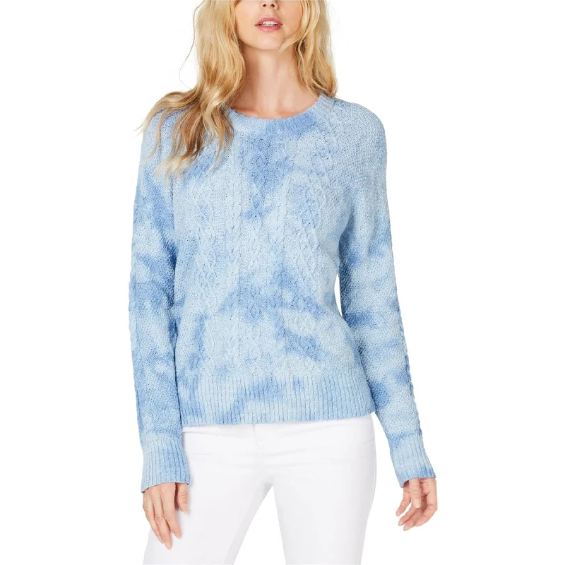 I-N-C Womens Chunky Cable Knit Sweater