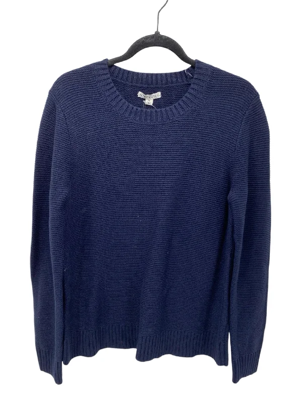 J Crew Misses Size Medium Navy New With Tags Sweater