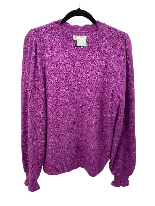 Loft Misses Size Medium Purple Sweater