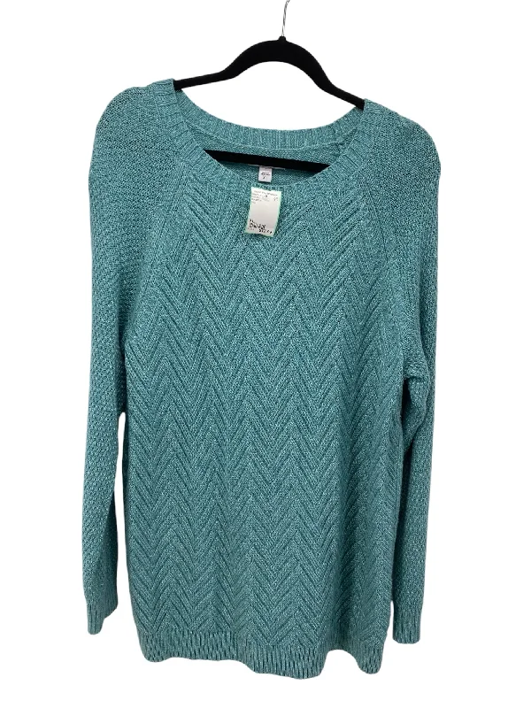 Sonoma Misses Size XL Teal Sweater