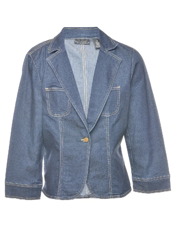 Indigo Denim Jacket - M