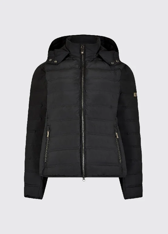 Kilkelly Quilted Coat - Black