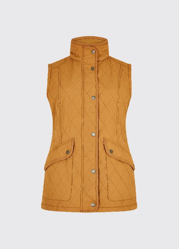 Clonmel Quilted Gilet - Amber