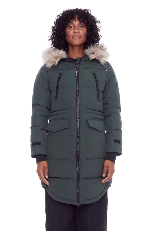 UKON | WOMEN'S VEGAN DOWN (RECYCLED) DRAWSTRING PARKA