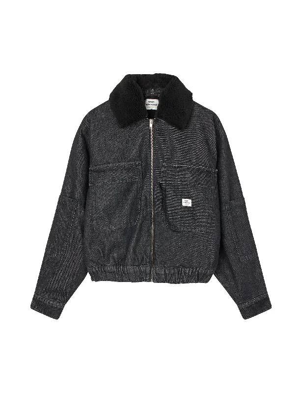 Dark Denim Sunny Jacket, Black