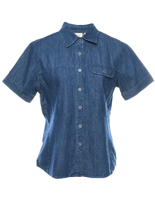 Indigo Denim Shirt - S