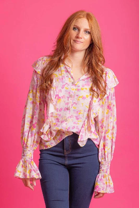 Miranda Shirt Pink Floral