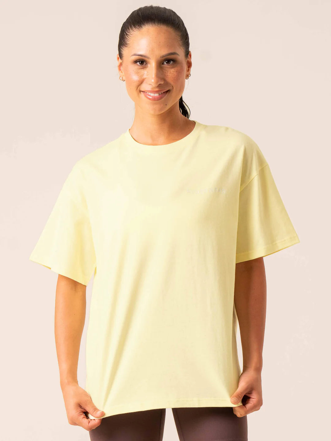 Ryderwear | Embody Oversized T-Shirt - Lemon