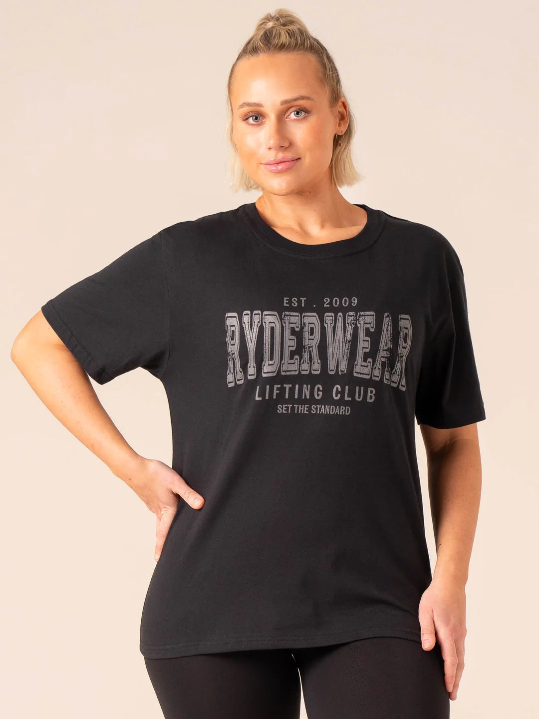 Ryderwear | Grit Oversized T-Shirt - Black