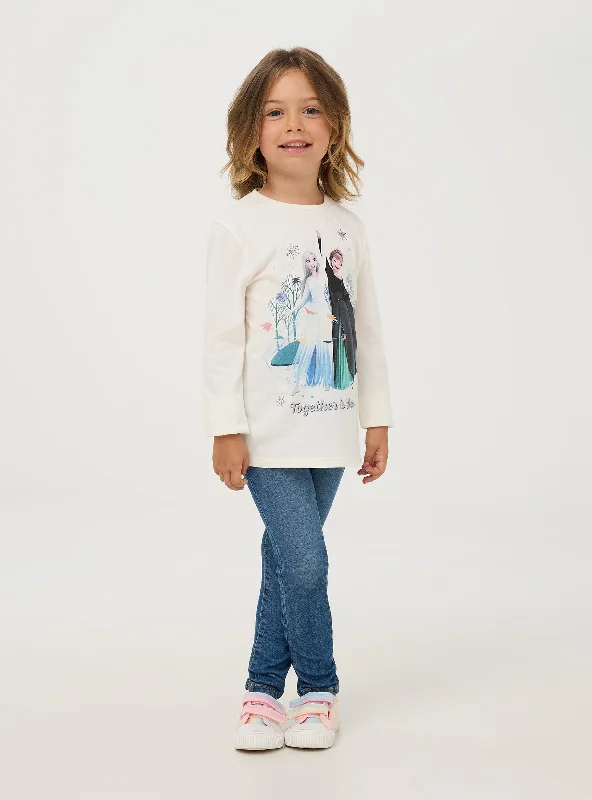 Kids Girls Long-sleeved T-shirt