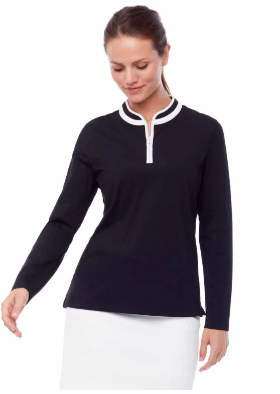 Swing Control Long Sleeve Mock (Multiple Colors)