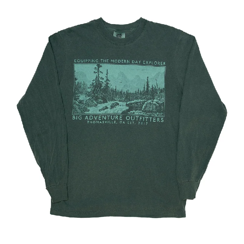 BAO Vintage Mountain Long Sleeve Tee