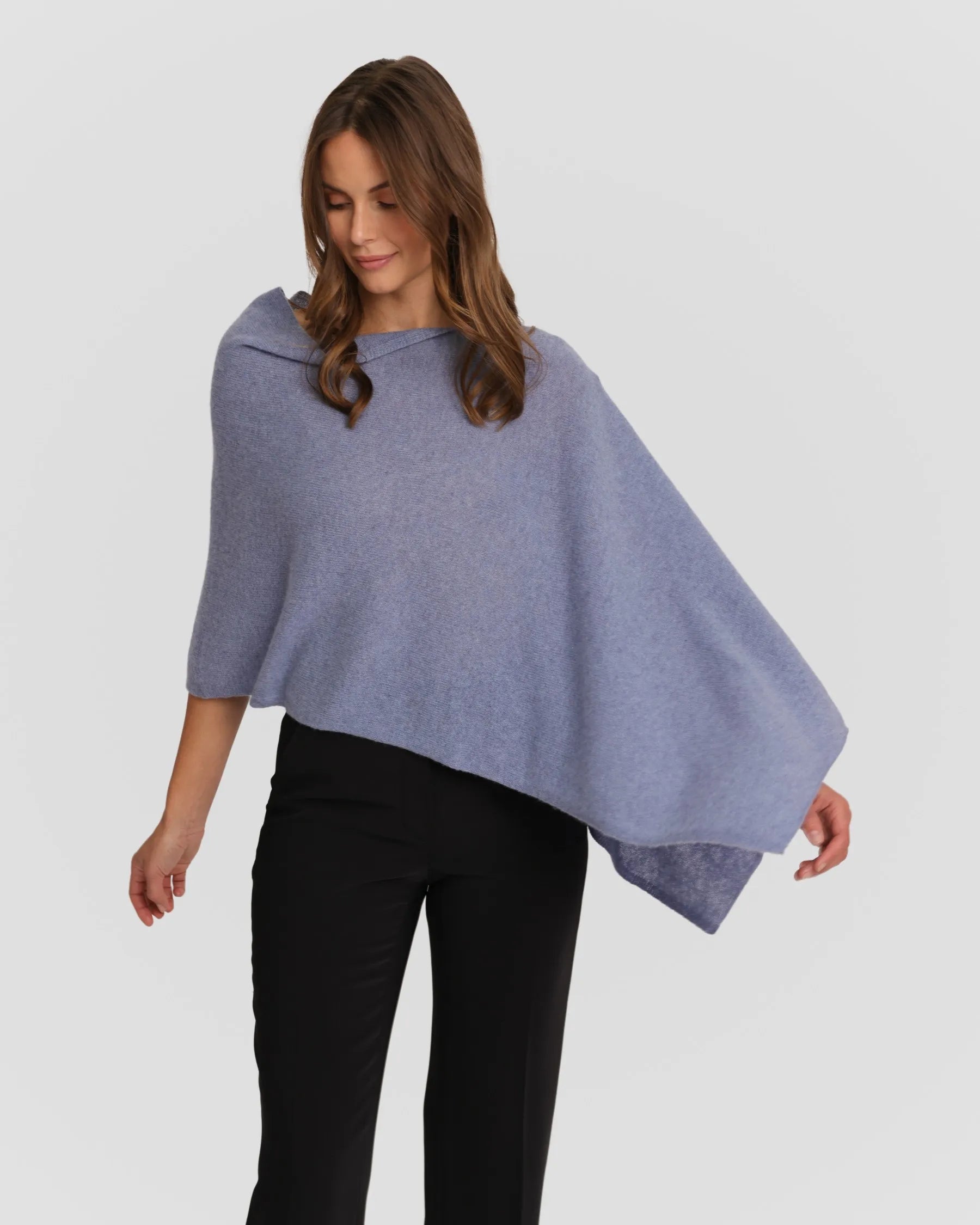 Alashan Cashmere Dress Topper Poncho