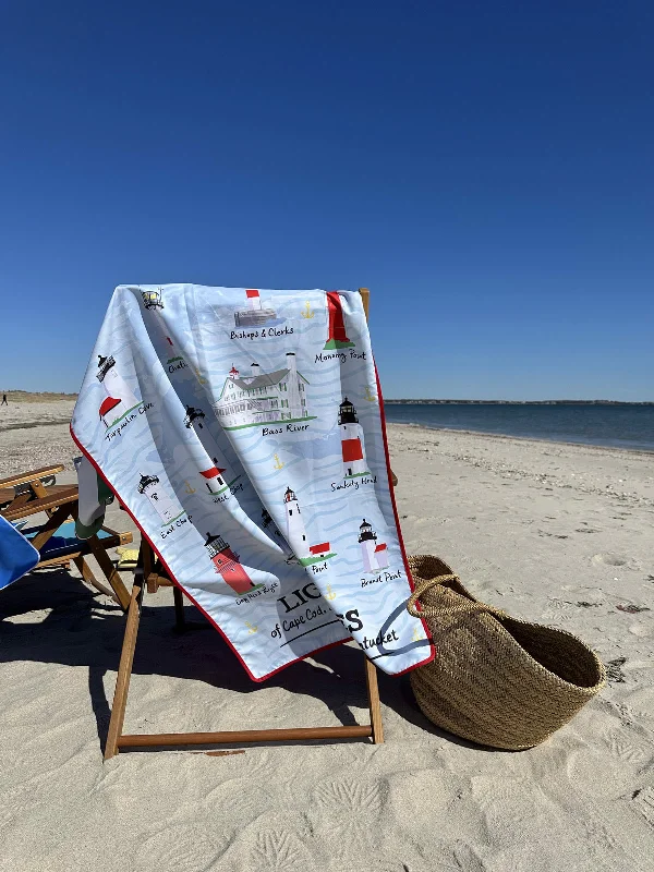 The Cape Cod Towel Company Lighthouse of Cape Cod Beach Towel