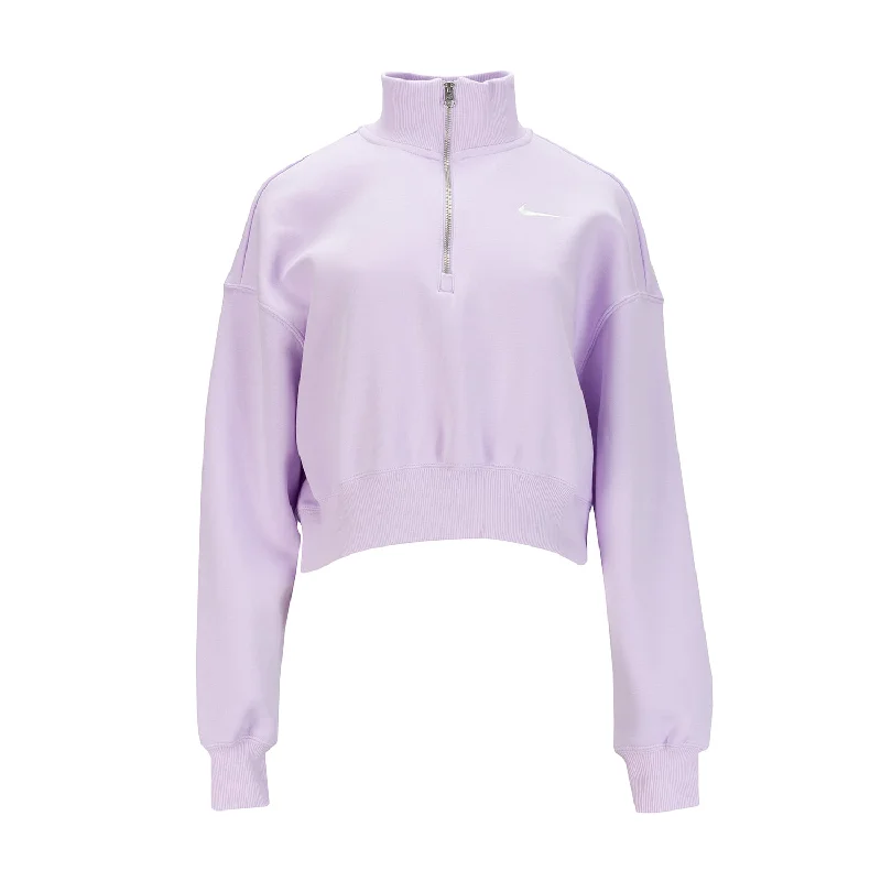 Phoenix Fleece QZ Crop - Womens