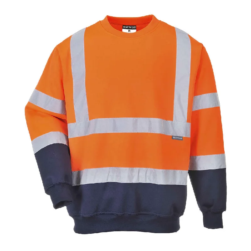 B306 Hi Vis Sweatshirt Two Tone