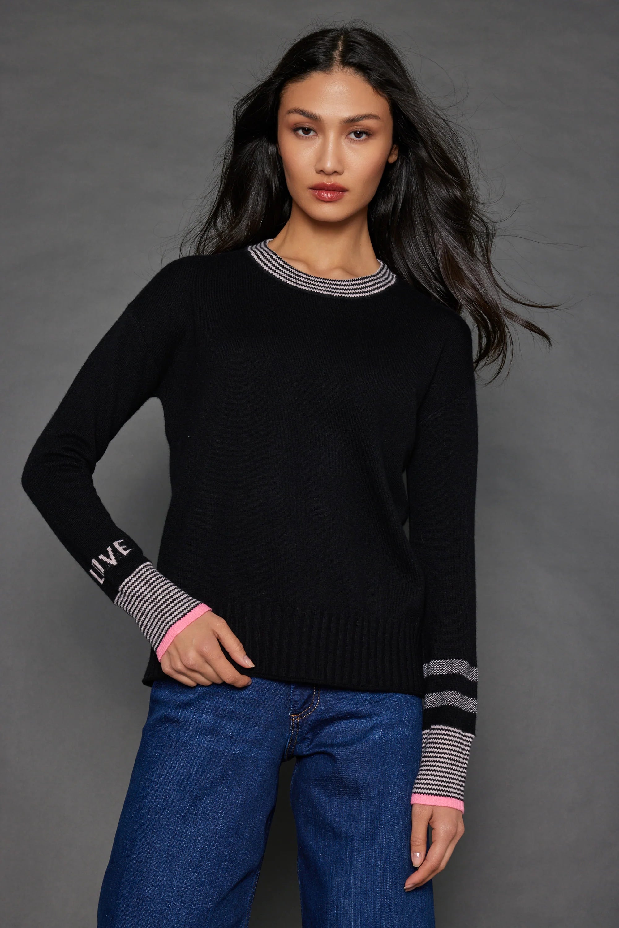 Lisa Todd Love Story Crew Neck Sweater