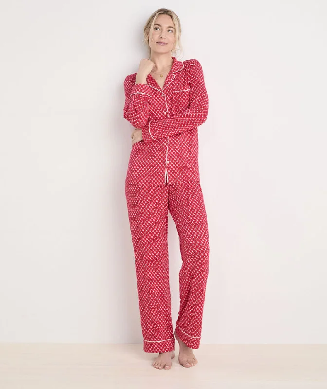 Vineyard Vines Super-Soft Printed Knit Pajama Set